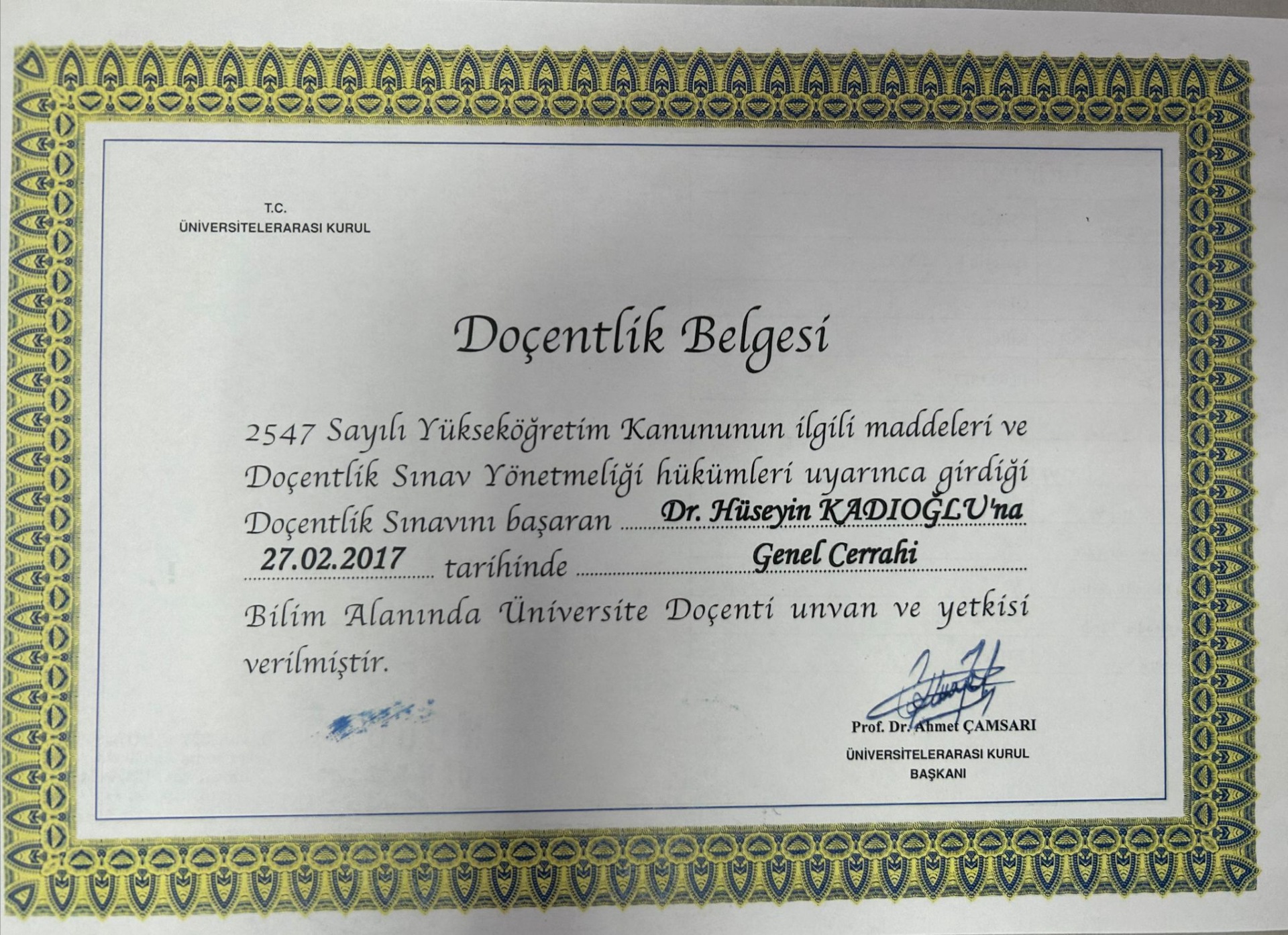 Sertifika